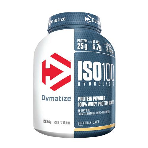 Dymatize ISO100 Hydrolyzed (2264 g, Tort urodzinowy)