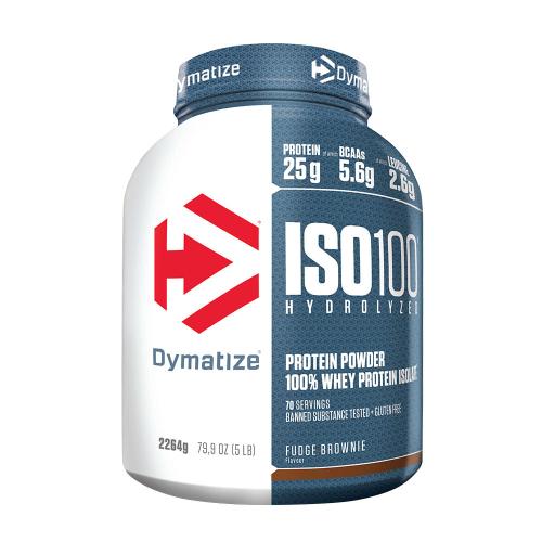 Dymatize ISO100 Hydrolyzed (2264 g, Krówka Brownie)