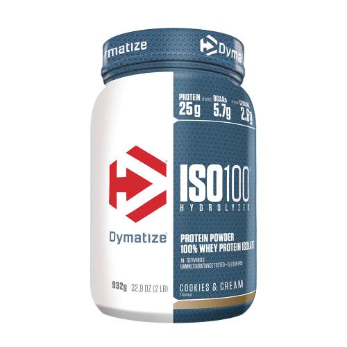 Dymatize ISO100 Hydrolyzed (932 g, Czekoladowe ciastka z kremem )