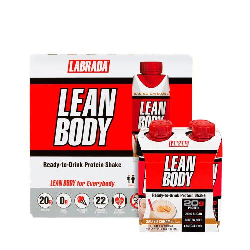 Labrada Lean Body Ready-to-Drink Protein Shake  (16 x 250 ml, Solony karmel)