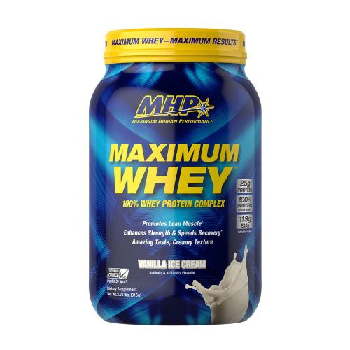 MHP Maximum Whey - 100% Whey Protein (915 g, Lody waniliowe)