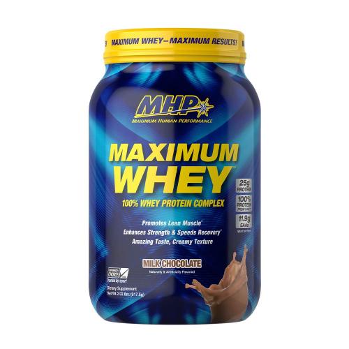 MHP Maximum Whey - 100% Whey Protein (918 g, Czekolada mleczna)