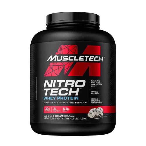 MuscleTech Nitro-Tech™ (1.81 kg, Czekoladowe ciastka z kremem )