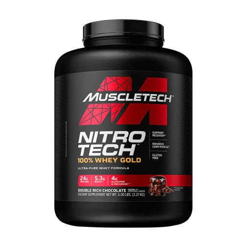 MuscleTech Nitro-Tech 100% Whey Gold (2,27 kg, Podwójna czekolada)
