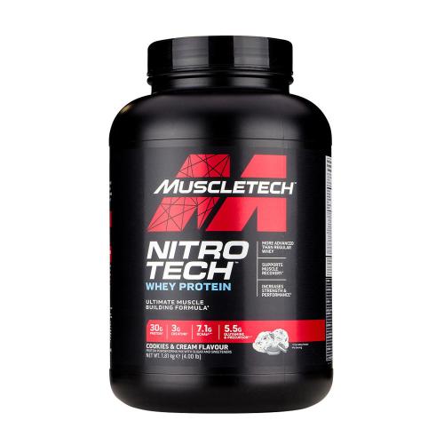 MuscleTech Nitro-Tech Whey Protein (1.8 kg, Czekoladowe ciastka z kremem )