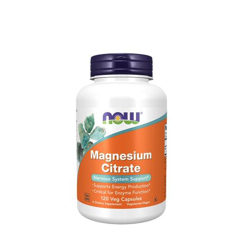 Now Foods Magnesium Citrate (120 Kapsułka)
