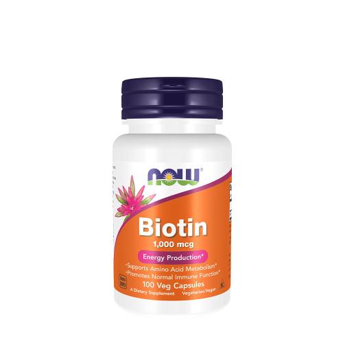 Now Foods Biotin 1000 mcg (100 Kapsułka)