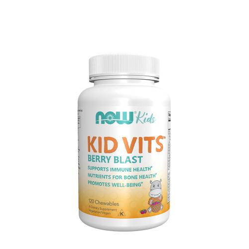 Now Foods Kid Vits Berry Blast (120 Tabletki do żucia)