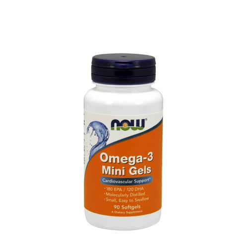 Now Foods Omega-3 Mini Gels (90 Kapsułka miękka)