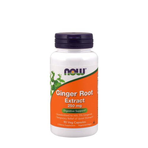 Now Foods Ginger Root Extract 250 mg (90 Kapsułka)