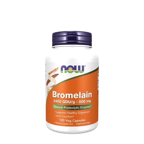 Now Foods Bromelain 500 mg (120 Kapsułka roślinna)