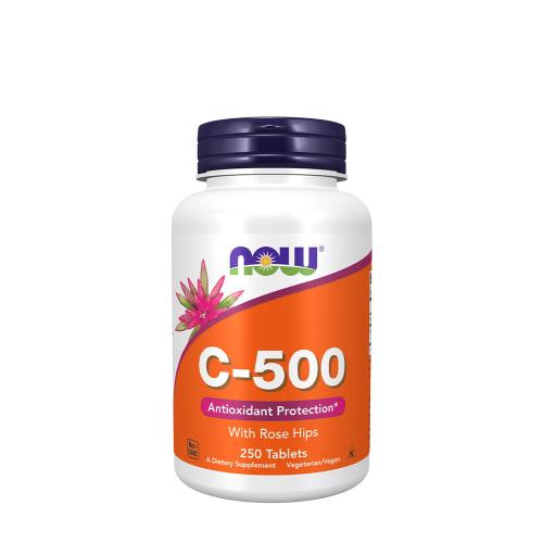 Now Foods Vitamin C-500 (250 Tabletka)
