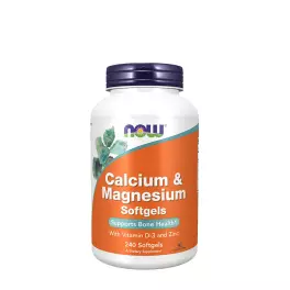 Now Foods Calcium & Magnesium (240 Kapsułka miękka)