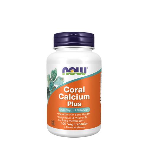 Now Foods Coral Calcium Plus (100 Kapsułka roślinna)