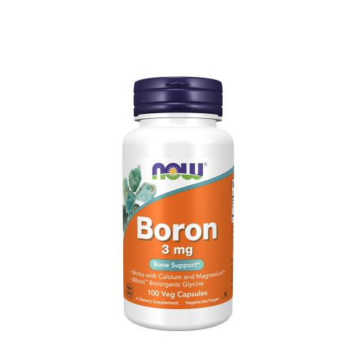Now Foods Boron 3 mg (100 Kapsułka)