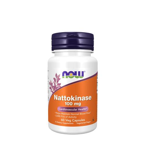 Now Foods Nattokinase 100 mg (60 Kapsułka roślinna)