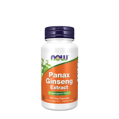 Now Foods Panax Ginseng 500 mg (100 Kapsułka)