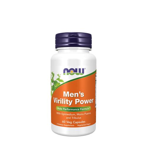 Now Foods Men's Virility Power Capsules (60 Kapsułka roślinna)
