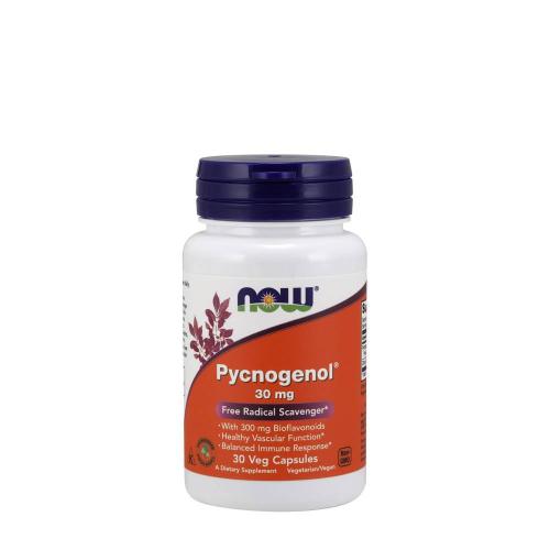 Now Foods Pycnogenol® 30 mg Veg Capsules (30 Kapsułka roślinna)