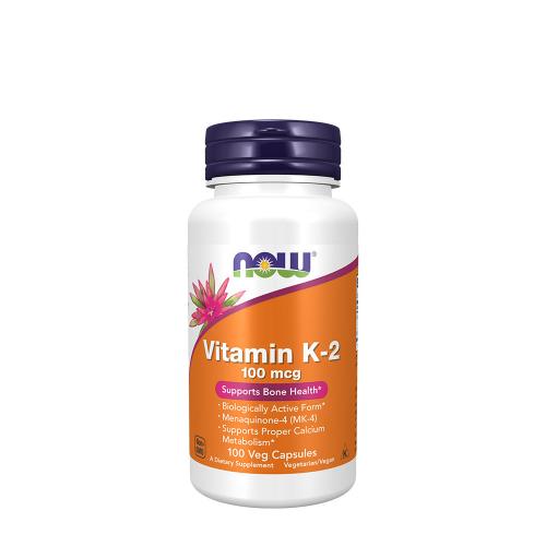 Now Foods Vitamin K-2 100 mcg (100 Kapsułka)
