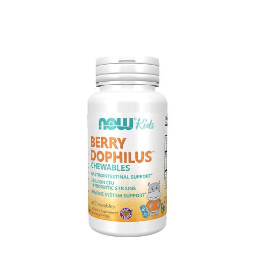 Now Foods BerryDophilus™ (60 Tabletki do żucia)