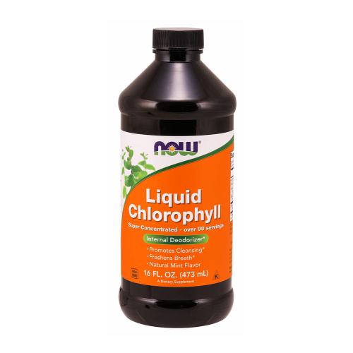 Now Foods Chlorophyll Liquid (473 ml, Mięta)