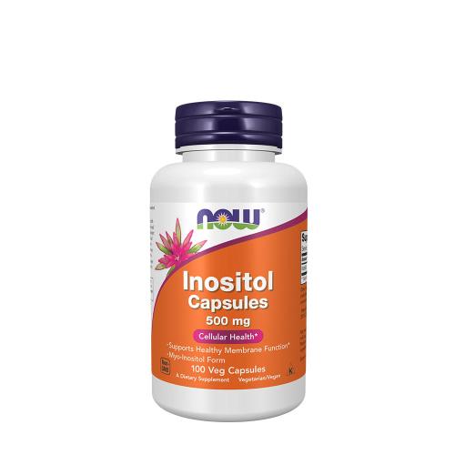 Now Foods Inositol 500 mg Veg Capsules (100 Kapsułka roślinna)