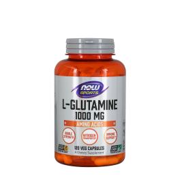   Now Foods L-Glutamine, Double Strength 1000 mg (120 Kapsułka roślinna)