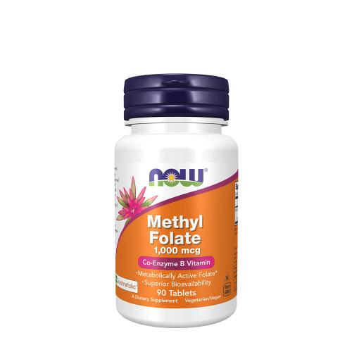 Now Foods Methyl Folate 1000 Mcg (90 Tabletka)