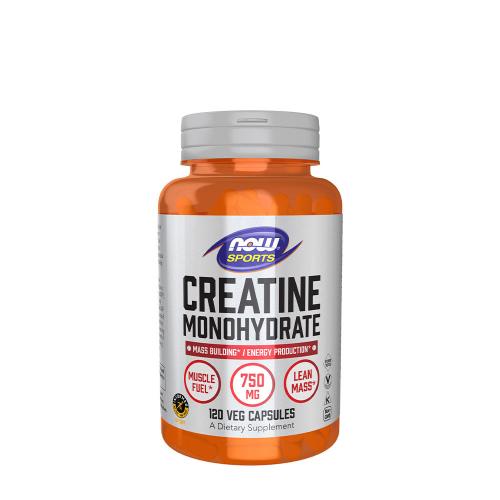 Now Foods Creatine Monohydrate 750 mg (120 Kapsułka roślinna)