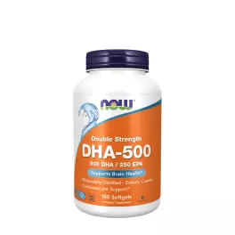   Now Foods DHA-500, Double Strength Softgels (180 Kapsułka miękka)