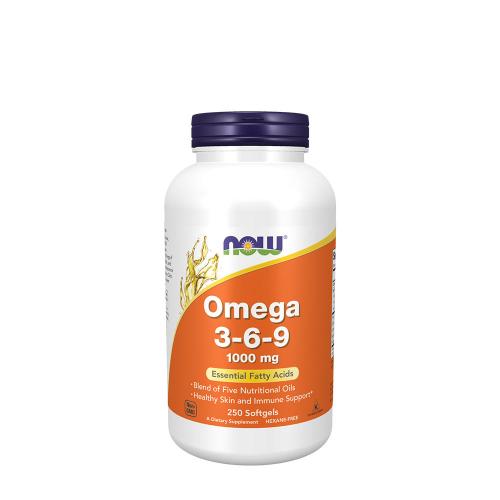 Now Foods Omega 3-6-9 1000 mg (250 Kapsułka miękka)
