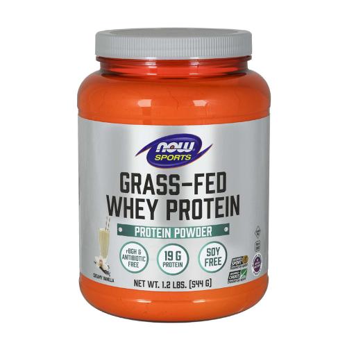 Now Foods Grass-Fed Whey Protein (545 g, Kremowa wanilia)