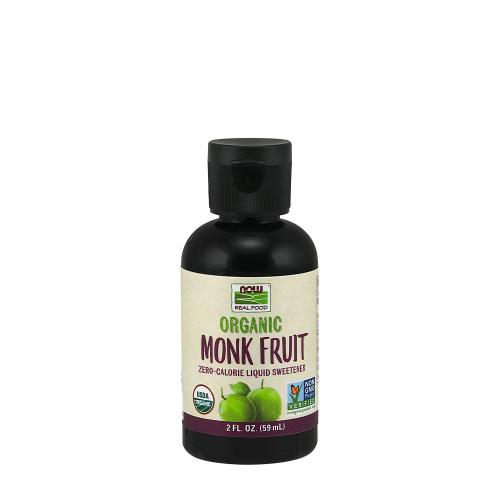 Now Foods Organic Liquid Monk Fruit  (59 ml, Bez smaku)
