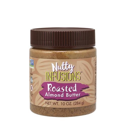 Now Foods Nutty Infusions™ Almond Butter, Roasted (284 g, Prażone masło migdałowe)