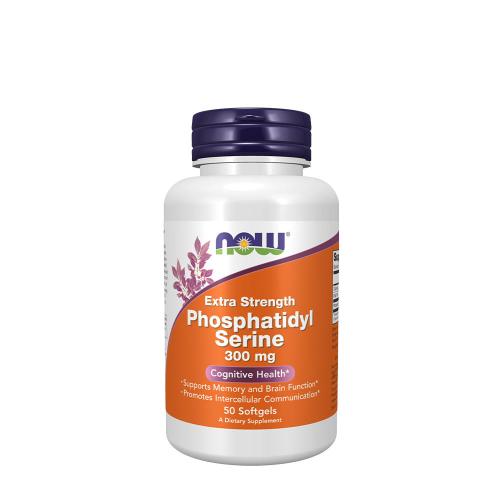 Now Foods Phosphatidyl Serine 300 mg, Extra Strength (50 Kapsułka miękka)