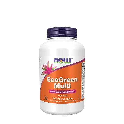 Now Foods EcoGreen Multi Vitamin (180 Kapsułka roślinna)