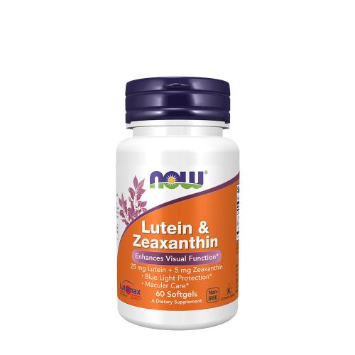 Now Foods Lutein & Zeaxanthin (60 Kapsułka miękka)