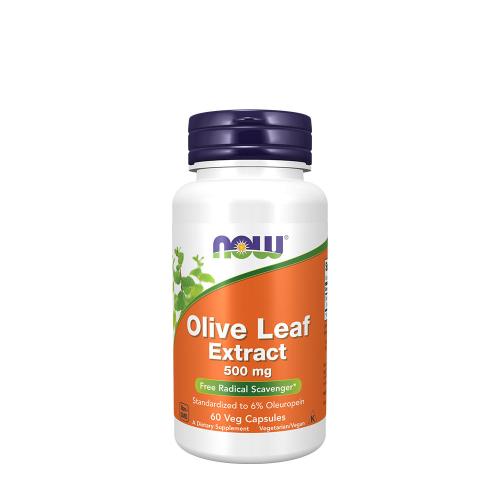 Now Foods Olive Leaf Extract 500 mg (60 Kapsułka roślinna)