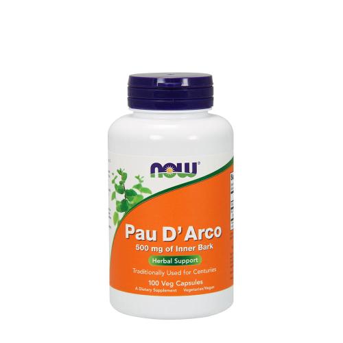 Now Foods Pau D' Arco 500 mg (100 Kapsułka roślinna)
