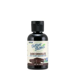 Now Foods BetterStevia Liquid (59 ml, Ciemna czekolada)