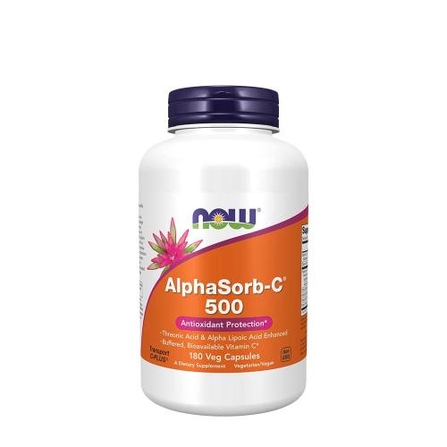 Now Foods AlphaSorb-C™ 500  (180 Kapsułka roślinna)