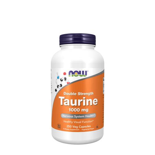 Now Foods Taurine, Double Strength 1000 mg (250 Kapsułka roślinna)
