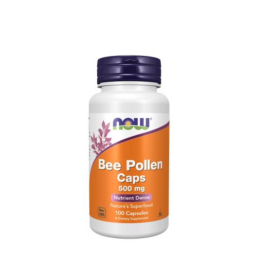 Now Foods Bee Pollen 500 mg (100 Kapsułka)