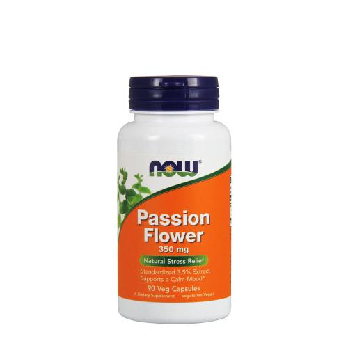 Now Foods Passion Flower 350 mg (90 Kapsułka roślinna)