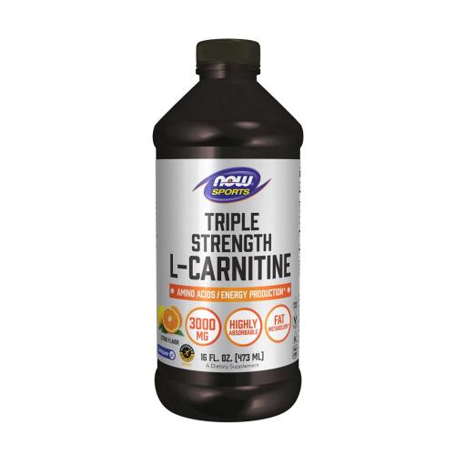Now Foods L-Carnitine, Triple Strength Liquid (473 ml, Cytrusy)