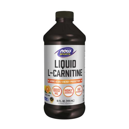 Now Foods L-Carnitine Liquid 1000 mg (473 ml, Cytrusy)