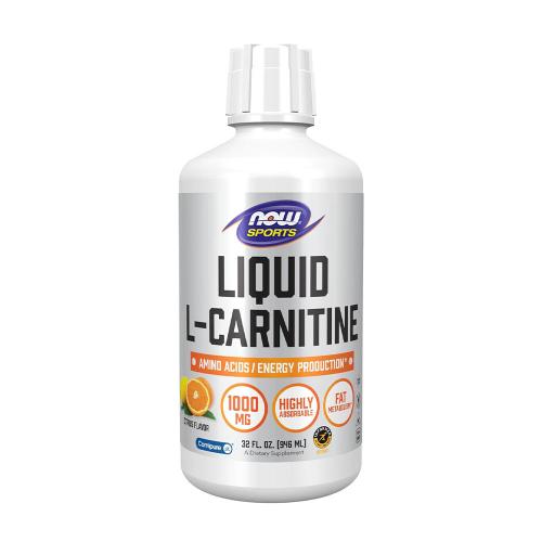 Now Foods L-Carnitine Liquid 1000 mg (946 ml, Cytrusy)