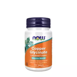Now Foods Copper Glycinate 3 mg (120 Tabletka)