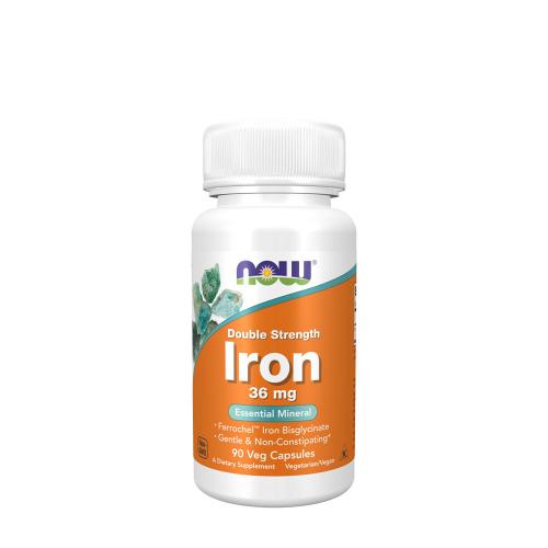 Now Foods Iron 36 mg Ferrochel(R) (90 Kapsułka)